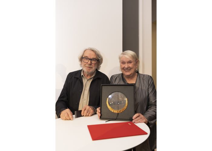 Verleihung des Kulturpreises 2023 an Ute Mahler und Werner Mahler © Rosa Merk