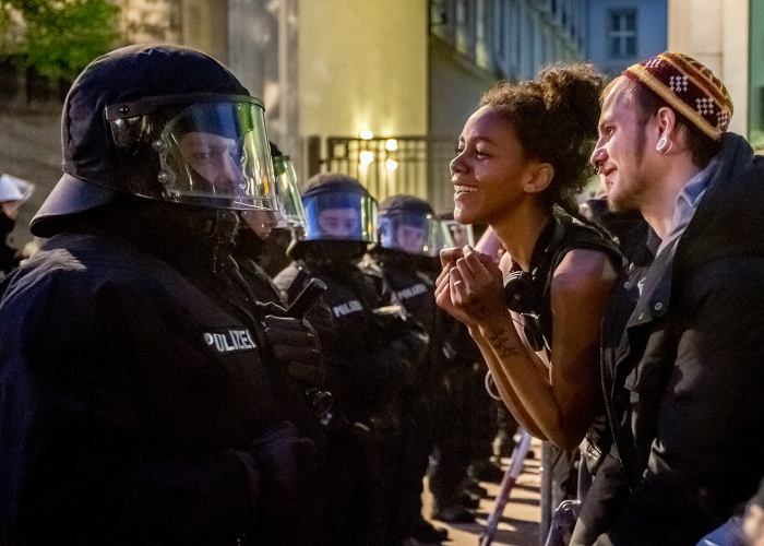 Demo, 1. Mai 2013, Berlin. © Hans-Jürgen Burkard