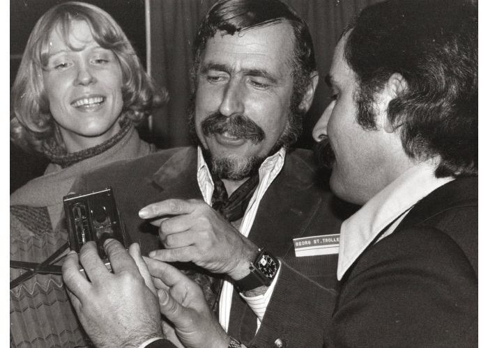 Preisverleihung, Mitte Georg Stefan Troller, rechts Carl-Franz Hutterer
