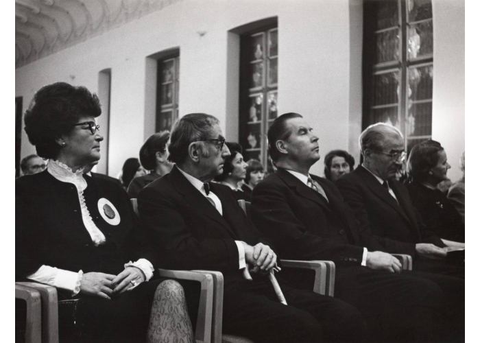 Kulturpreisverleihung am Abend des 30. September 1966 im Großen Saal des Gürzenichs