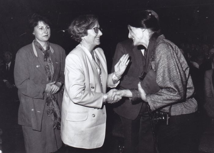 Kulturpreisverleihung 1992 im Dresdner Rathaus, Foto: Hans-Jürgen Funck