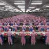 Edward Burtynsky, Manufacturing #17, Deda Chicken Processing Plant, Dehui City, Jilin Province, China, 2005 © Edward Burtynsky, courtesy of Flowers Gallery, London / Nicholas Metivier Gallery, Toronto