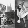 links:Kriegsheimkehrer, Köln 1948 © Hannes Kilian, courtesy Johanna Breede PHOTOKUNST / rechts: Lisa Stammer 1949 © Hannes Kilian, courtesy Johanna Breede PHOTOKUNST