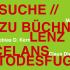 Versuche zu Büchners Lenz Einladungskarte Titel